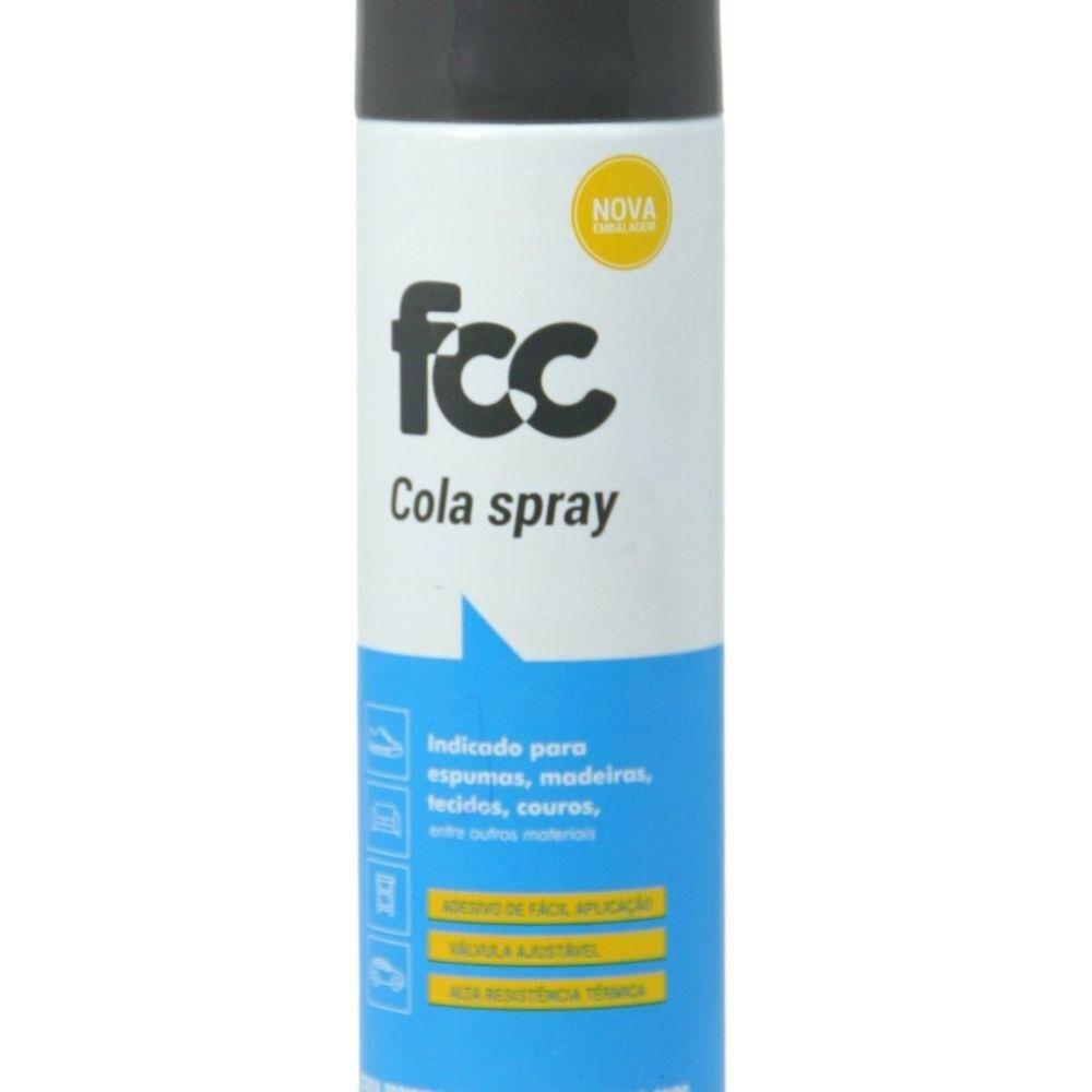 Cola de Contato Spray Fortick 340g para Tapeceiro Espuma e Tecidos