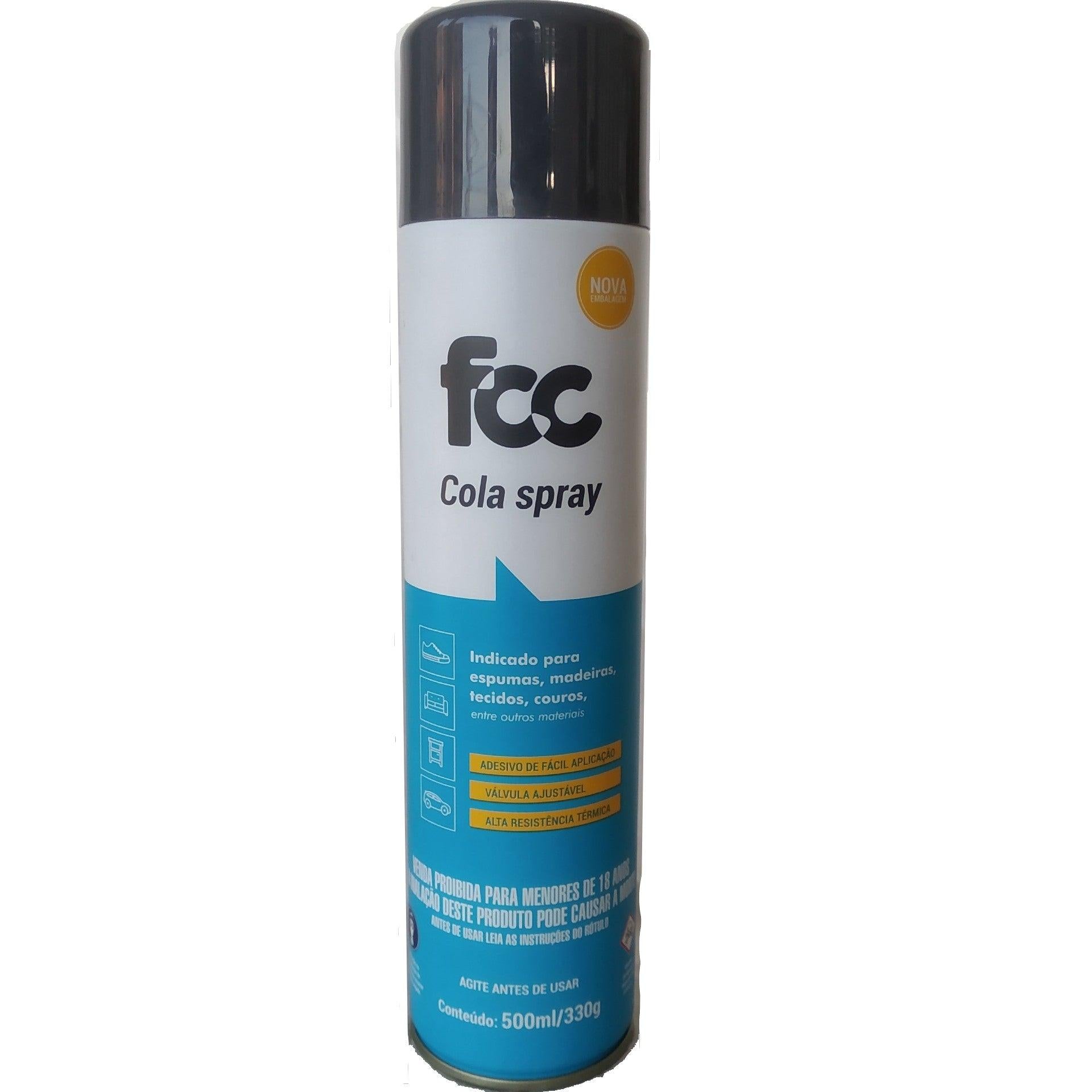 Cola de Contato Spray Fortick 340g para Tapeceiro Espuma e Tecidos