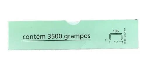 Grampeador Premium com Regulador de Pressão + Grampos Rocama 106/06