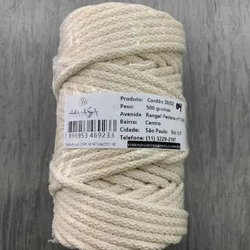 Cordão Vivo Acabamento de Algodão 4mm