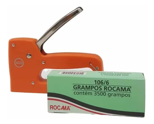Grampeador Manual Rocama para Grampos 106/06