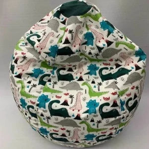 Puff Modelo Pêra Estampado Com Enchimento Completo