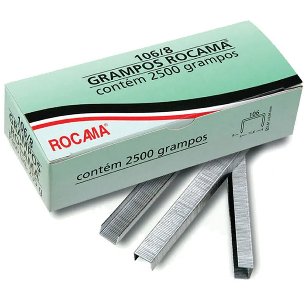 Grampeador Manual Rocama para Grampos 106/06